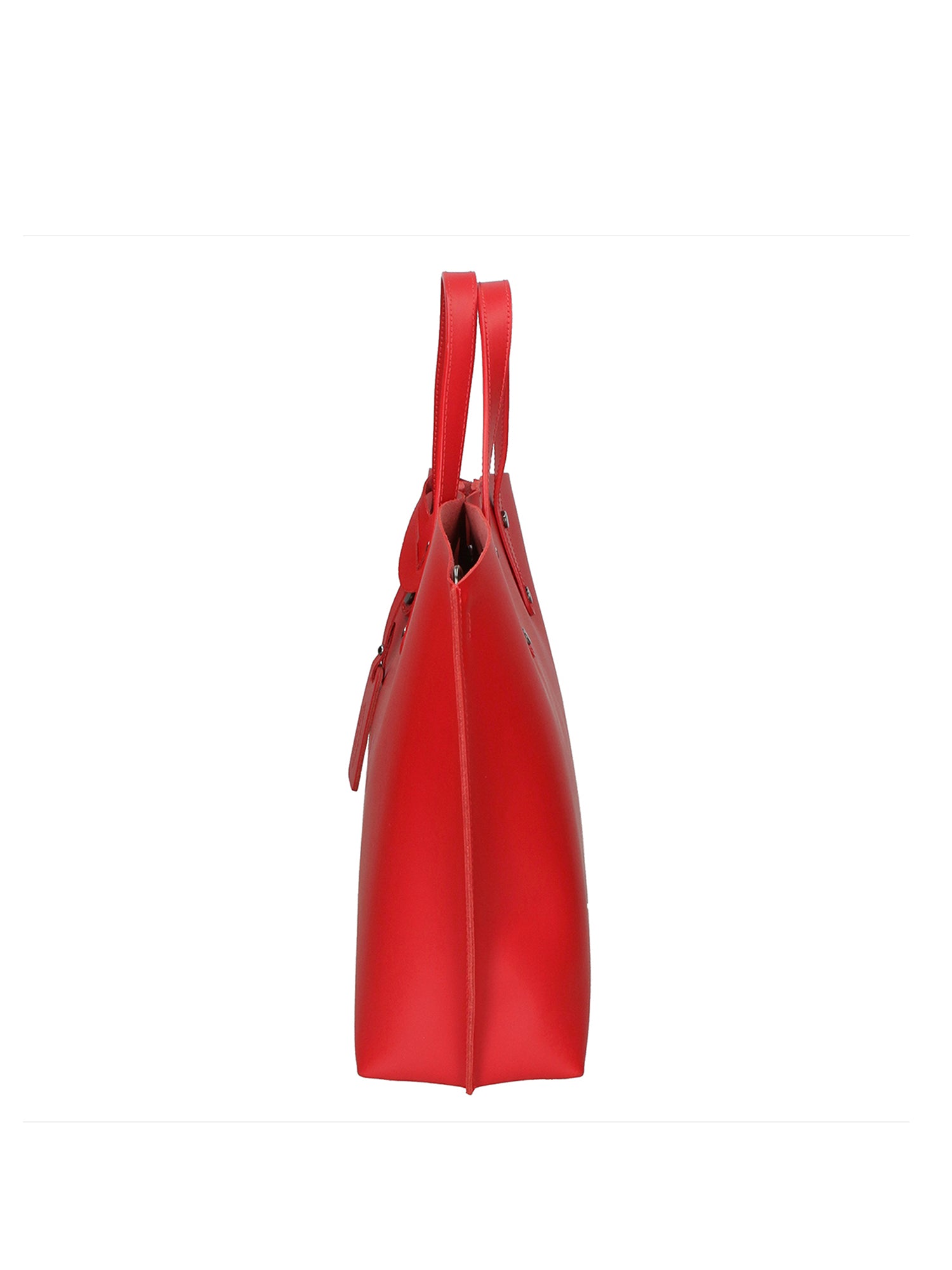 Lumena Borsa a mano da donna Vera pelle 2094-L214 ROSSO Gave Lux