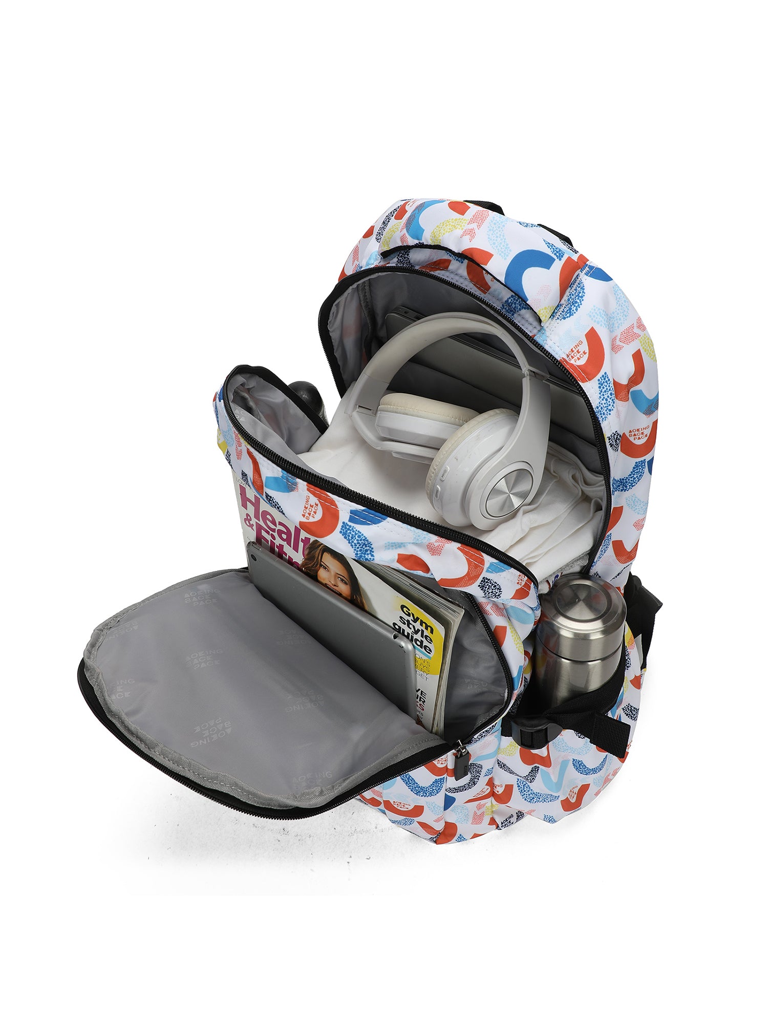 Zaino unisex Kalìa Casual XN2035-7-RAINBOW BRIDGE Aoking