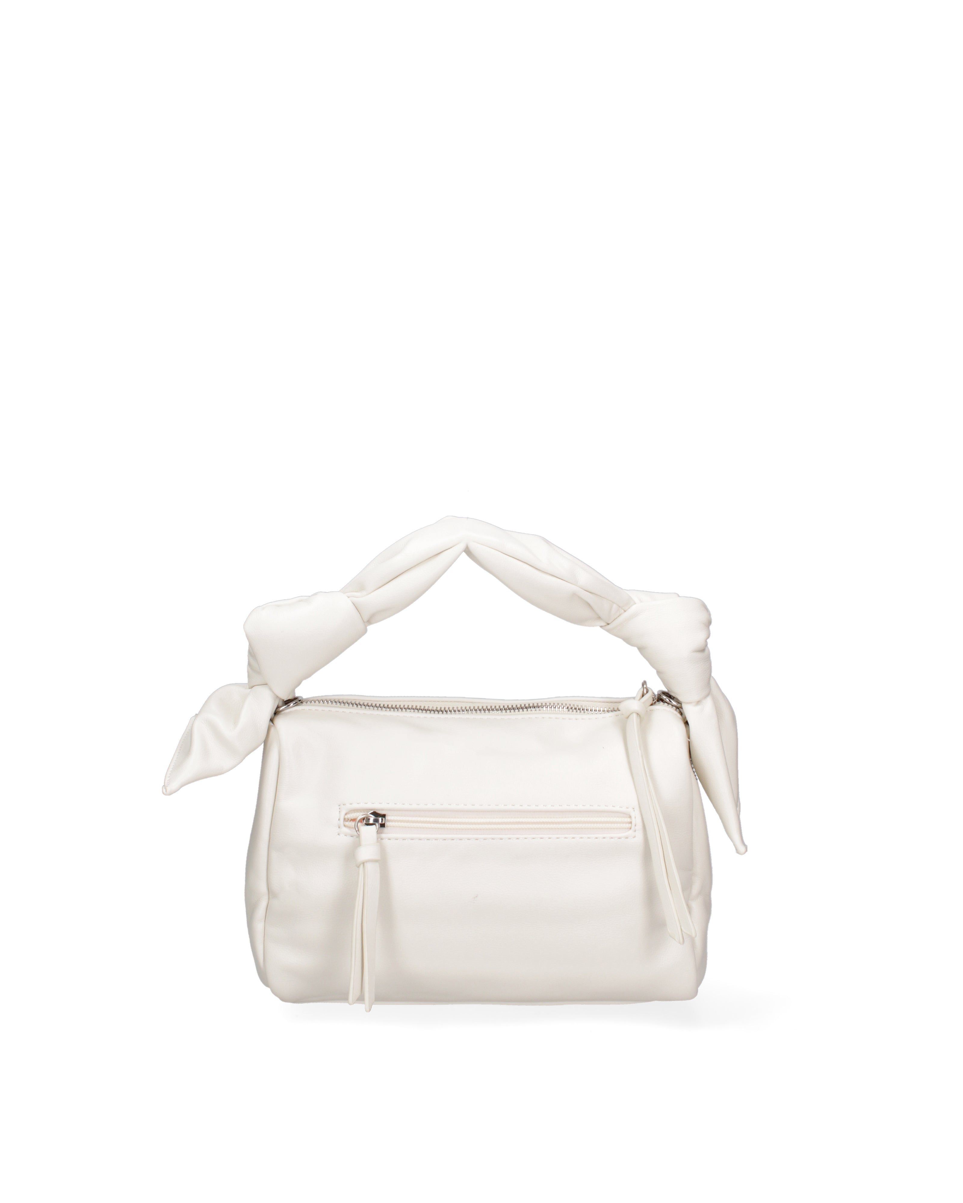 Borsa a spalla da donna Ecopelle DC3102-1-WHITE Diana&co