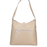 Lysane Borsa a spalla da donna Vera pelle 5917-B37 LATTE Gave Lux