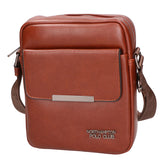 Borsa a tracolla uomo in pelle PU Casual PCL3079-COFFEE Northampton Polo Club