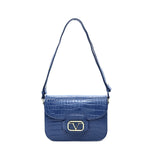 HERA Borsa a tracolla da donna Ecopelle VC-209-BLU NAVY 19V69 Italia