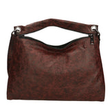 Ondina Borsa a spalla da donna Vera pelle 6569-BORDO BORDEUX Gave Lux