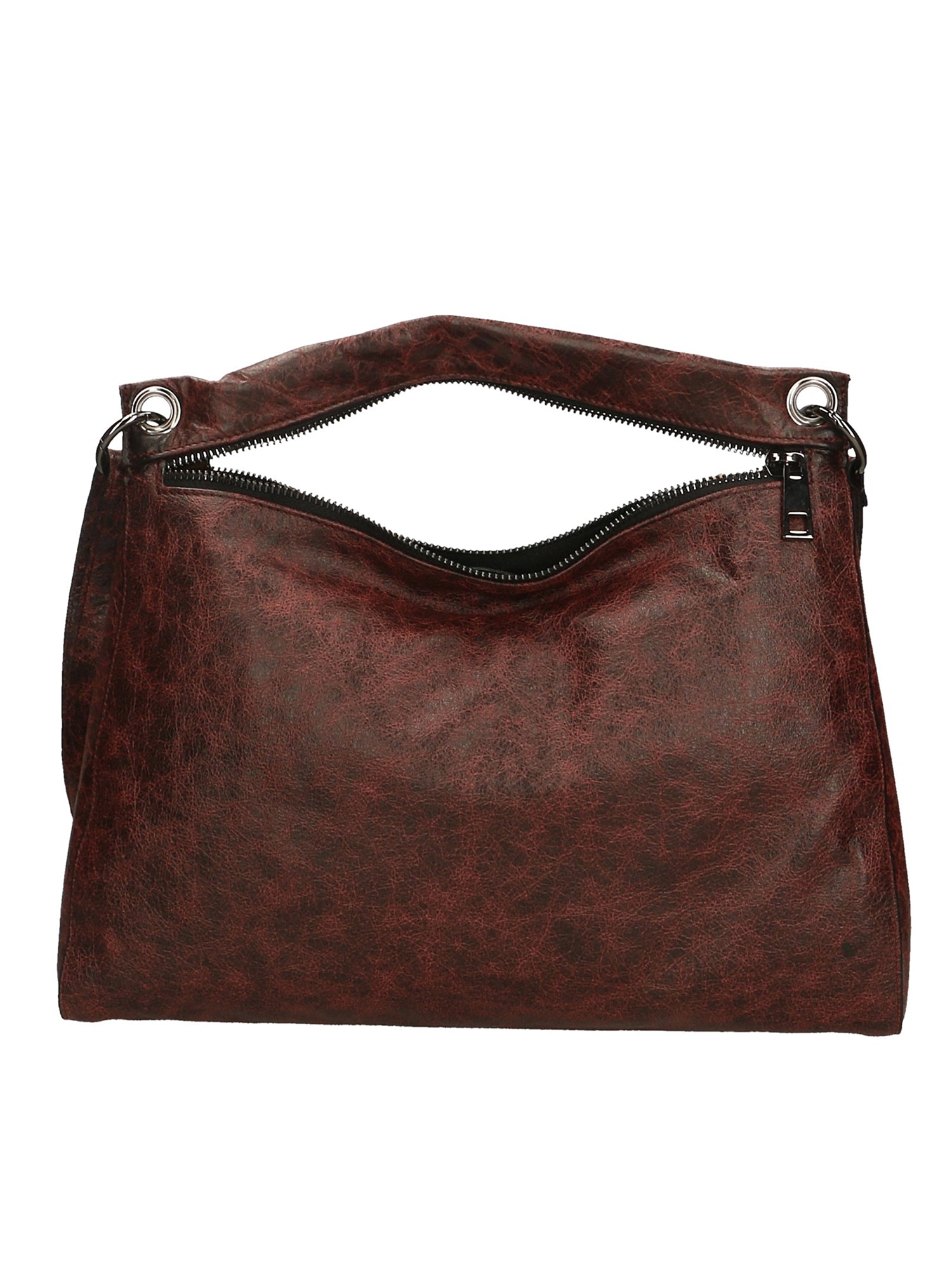 Ondina Borsa a spalla da donna Vera pelle 6569-BORDO BORDEUX Gave Lux