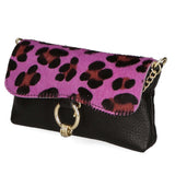 Safira Borsa a mano da donna Vera pelle 04760-LEO G FUXIA Gave Lux