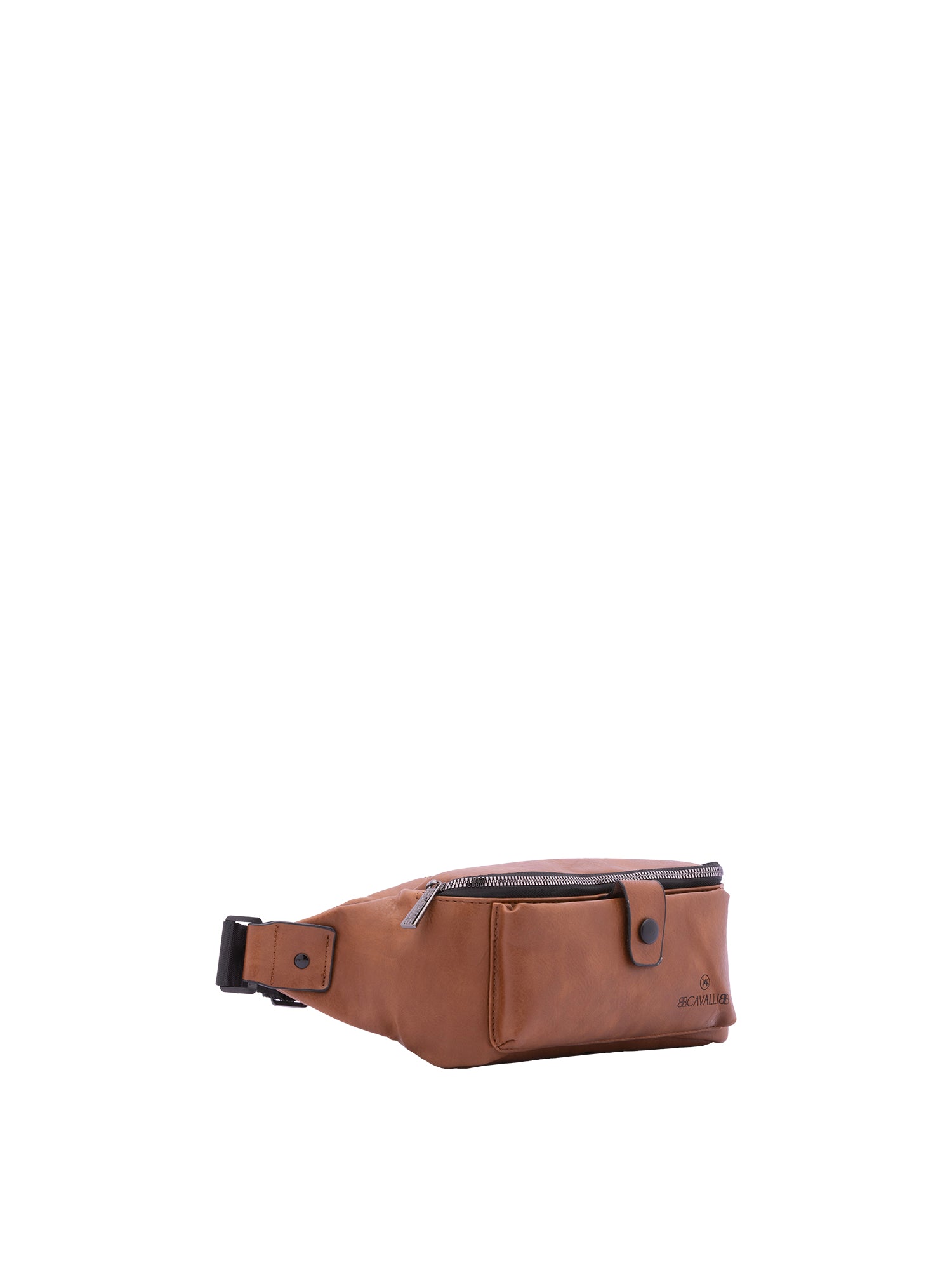 Marsupio da uomo in poliestere Casual BC1409-MARRONE CHIARO B Cavalli