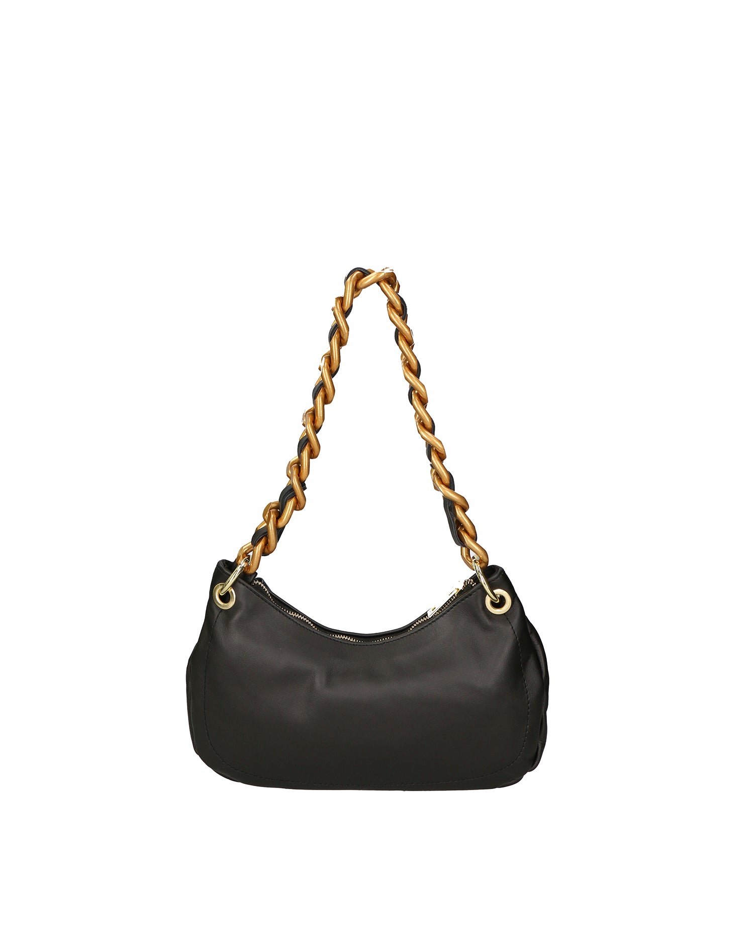 Ferrara Borsa a spalla da donna Vera pelle 05461-S28 NERO+L033 BLU Gave Lux
