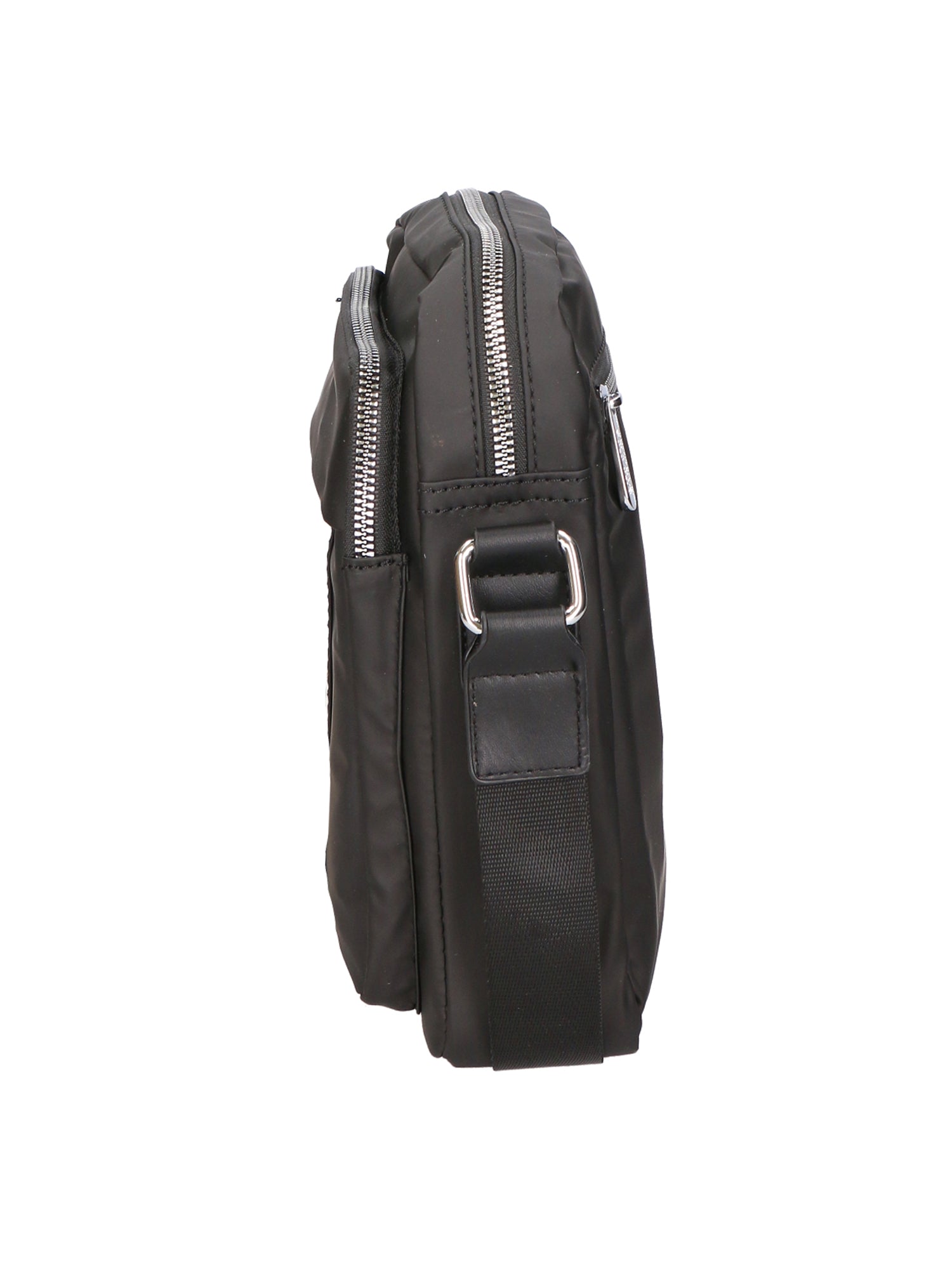 Borsa a tracolla uomo 100% pelle PU PCL3016-BLACK Northampton Polo Club