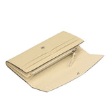 Manila Portafoglio da donna 100% pelle 60303 1-BEIGE Gave Lux