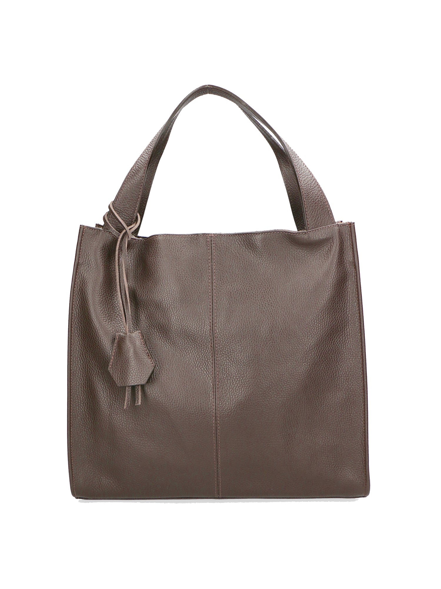 Aelia Borsa a spalla da donna Vera pelle 3312-D23 T.MORO DARK BROWN Gave Lux