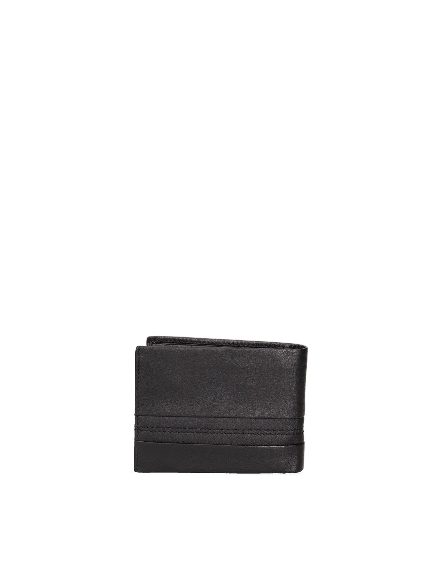 Portafoglio uomo in vera pelle Sfoderato 8805-97-NERO-NERO Pierre Cardin