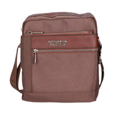 Borsa a tracolla uomo Pelle PU Vegan PCL3067-EARTH Northampton Polo Club