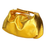 Grace Borsa a mano da donna Vera pelle 06009-L009 GIALLO Gave Lux