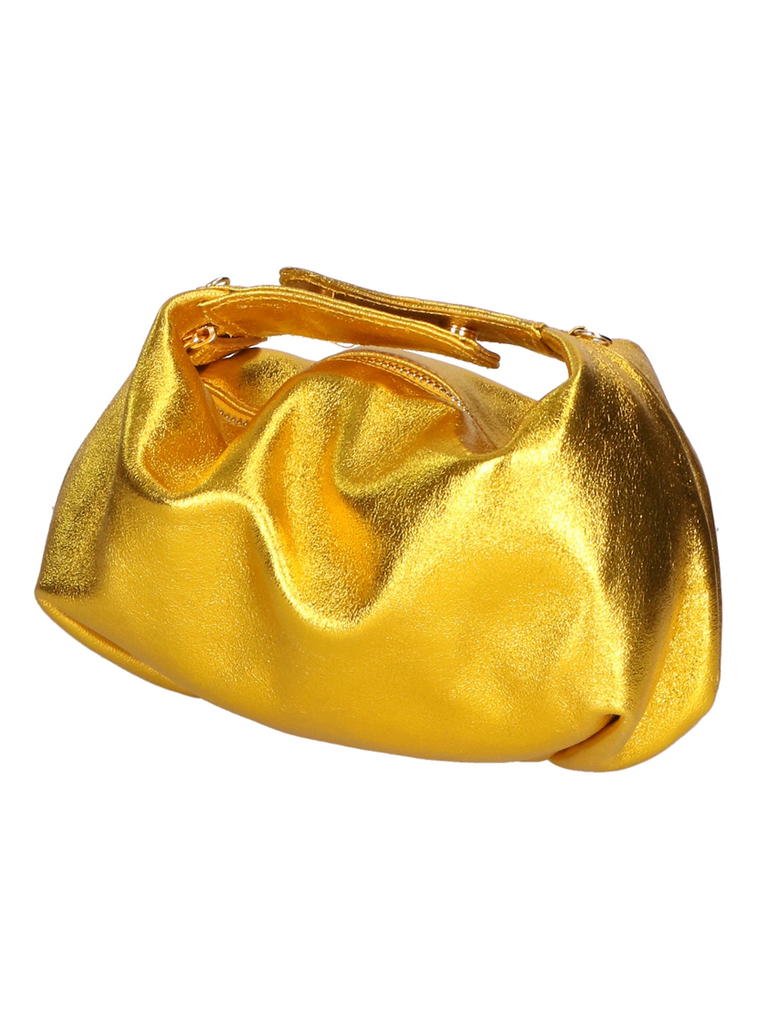 Grace Borsa a mano da donna Vera pelle 06009-L009 GIALLO Gave Lux