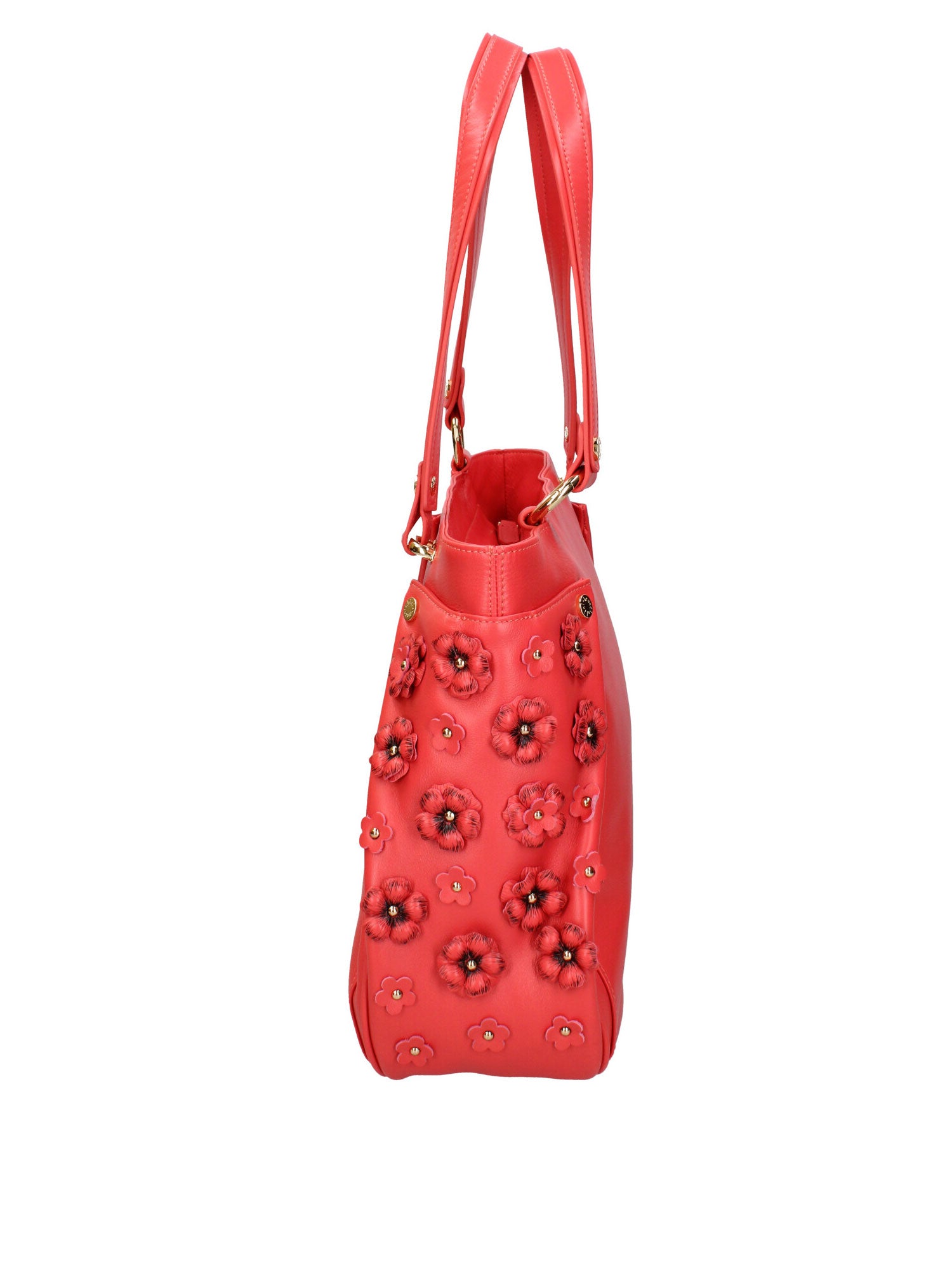 Amaranta Ultra Borsa a spalla da donna 100% pelle B17241-ROSSO Braccialini