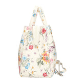 Ascoli Borsa a mano da donna Pelle stampata cocco 7718-FIORI Gave Lux
