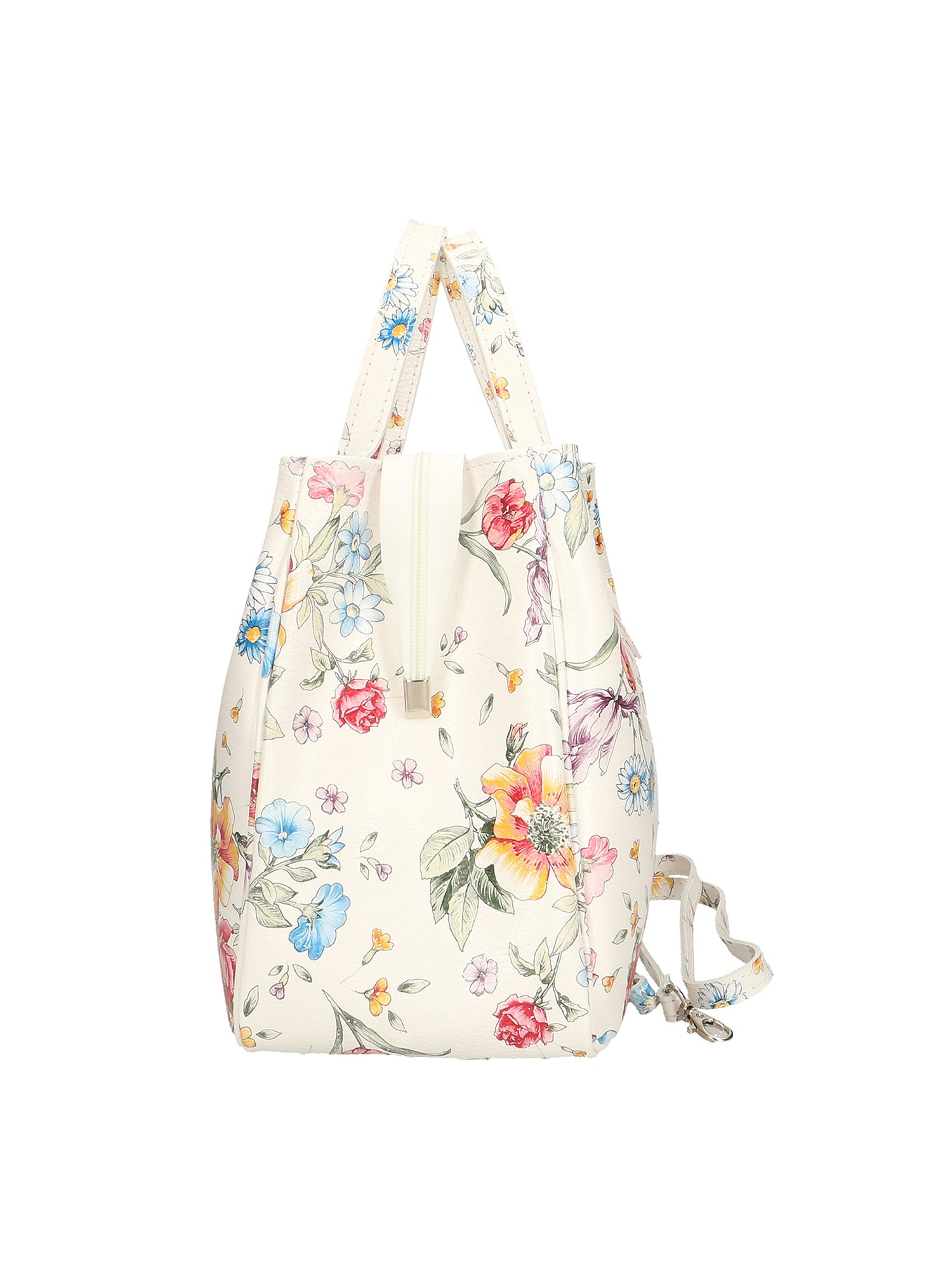 Ascoli Borsa a mano da donna Pelle stampata cocco 7718-FIORI Gave Lux