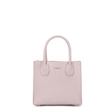 Borsa a mano da donna 100% pelle vegana PU 713-1PT-LIGHT PINK Diana&co
