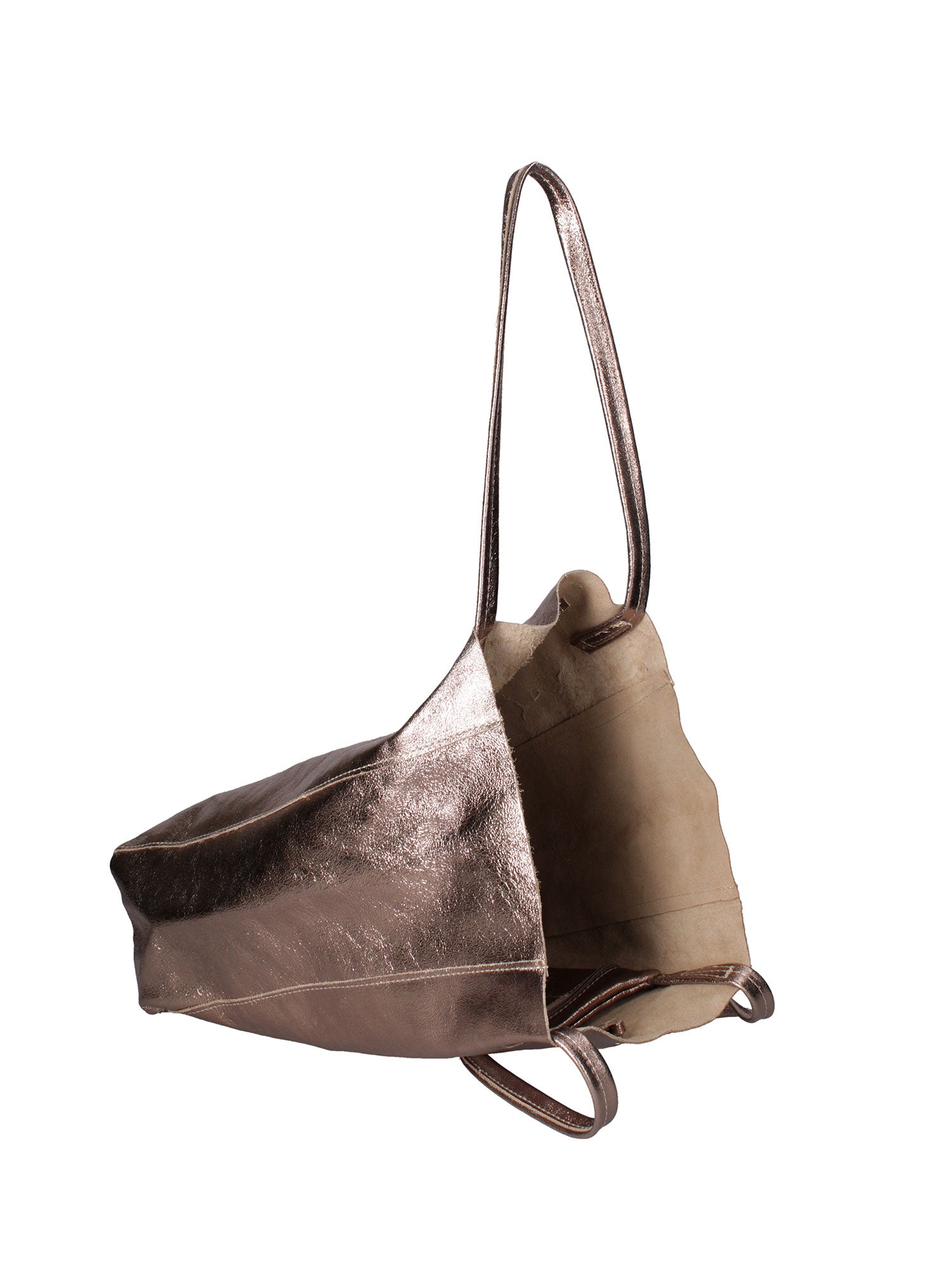 Íris Borsa a mano da donna Vera Pelle 07565-L005 BRONZO Gave Lux