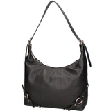 Fiorenza Lux Borsa a spalla da donna Vera pelle 07140-D28 NERO Viola Castellani