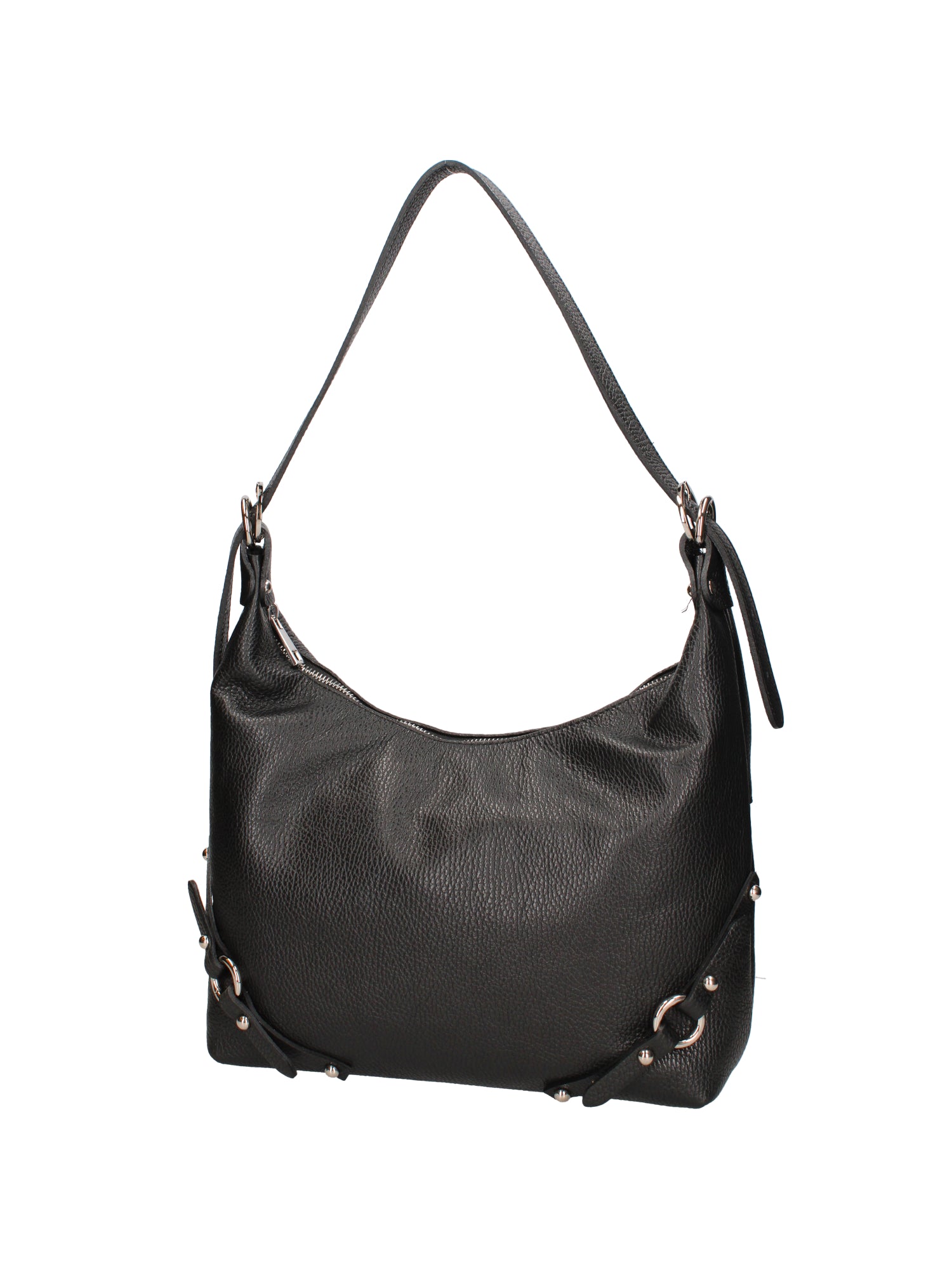 Fiorenza Lux Borsa a spalla da donna Vera pelle 07140-D28 NERO Viola Castellani