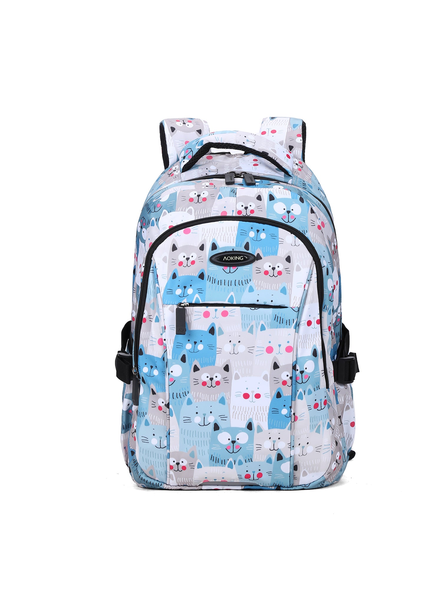 XN1253B-L-BLUE CAT Zaino unisex modello Astrale Aoking