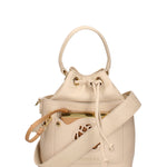 Miriel Borsa a mano da donna 100% poliuretano B16492-BEIGE Braccialini