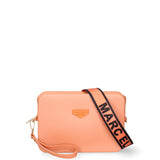 Borsa a tracolla da donna 100% Pvc FLAT-FLOWE-DARK RUST - LIGHT GOLD Marc Ellis