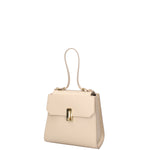 Borsa a mano da donna 100% pelle 07204-L116 BEIGE Viola Castellani