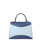 Auriga Chic Borsa a mano da donna Vera pelle 8924-CIELO+BLU Gave Lux