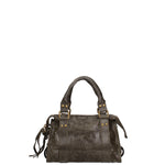 Erisia Borsa a spalla da donna Vera pelle 06091-049 VERDE MILITARE SCURO Gave Lux