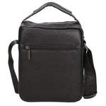 Borsa a tracolla uomo in pelle PU Casual PCL3004-BLACK Northampton Polo Club