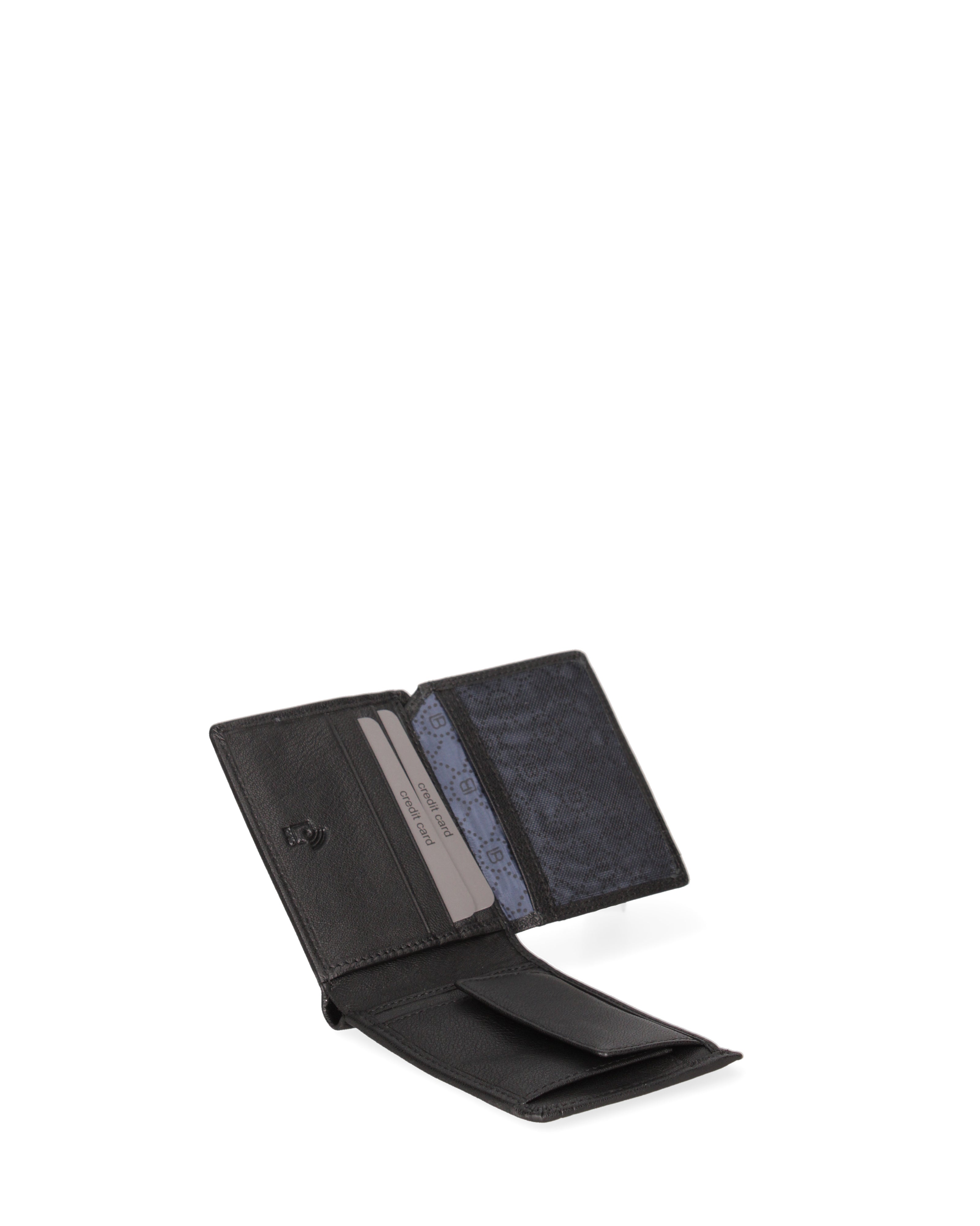Portafoglio uomo in vera pelle Casual LB7671-44-NERO Laura Biagiotti