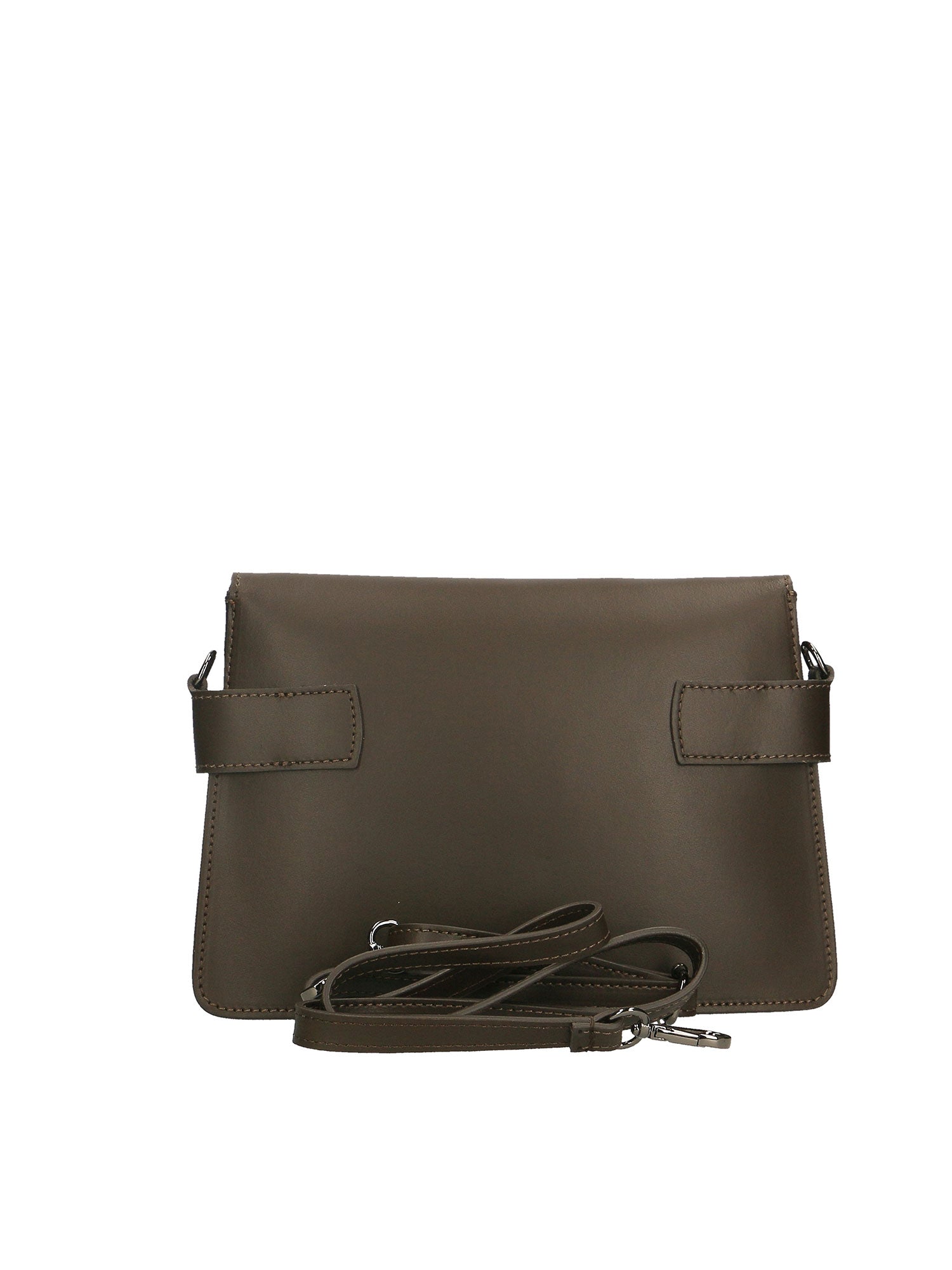 Alethea Borsa a tracolla donna Vera pelle 8801-T.MORO Gave Lux