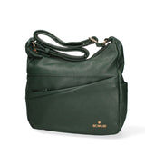 Borsa a tracolla da donna Ecopelle BC1382-GREEN B Cavalli