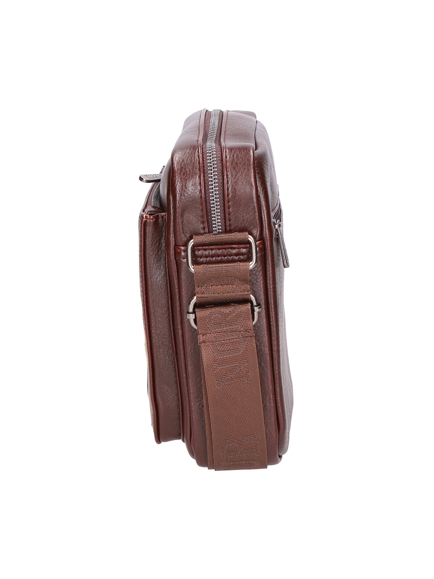 Borsa a tracolla uomo 100% pelle PU PCL3076-COFFEE Northampton Polo Club