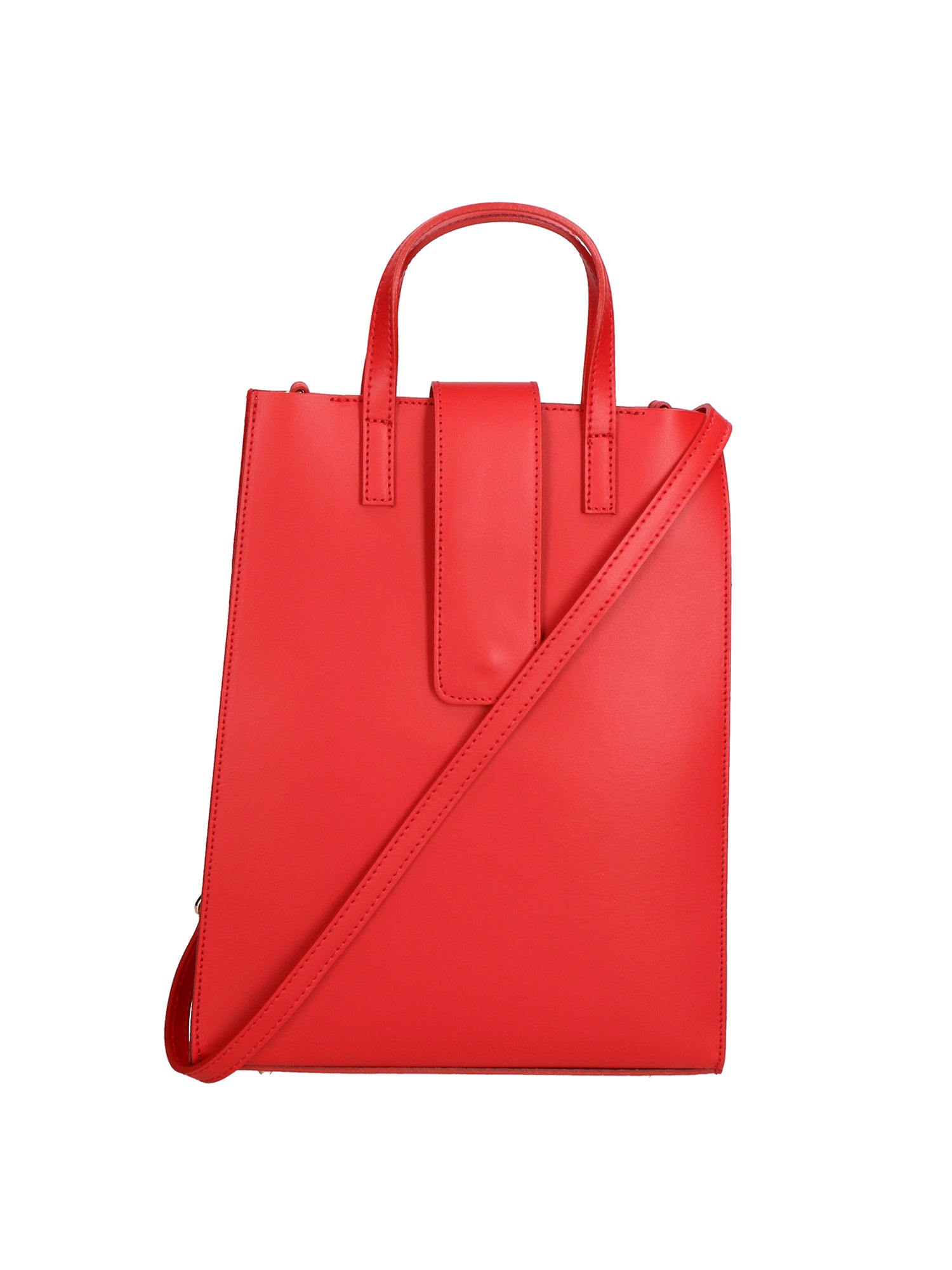 Giuseppina Borsa a mano da donna Vera pelle 05990-L214 ROSSO+17 ROSSO Gave Lux