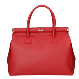 Aleria Borsa a mano da donna Vera pelle 8005-D58 ROSSO FUOCO Gave Lux