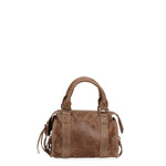 Erisia Borsa a spalla da donna Vera pelle 06091-NOCCIOLA Gave Lux
