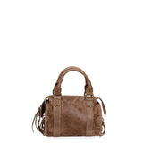 Erisia Borsa a spalla da donna Vera pelle 06091-NOCCIOLA Gave Lux