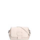 Borsa a tracolla da donna Vera pelle 07143-D37 LATTE Roberta Rossi
