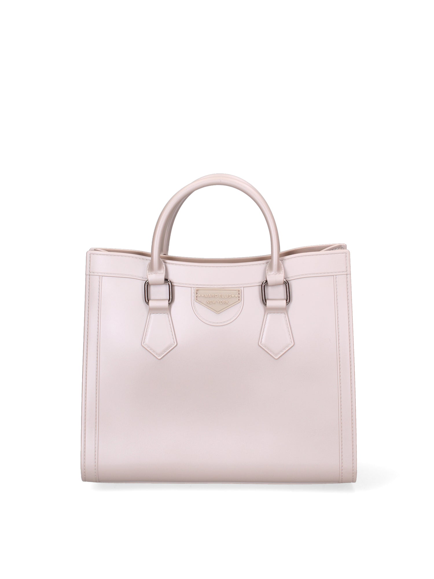 Borsa a mano da donna 100% Pvc FLAT-WOOD-M 24-STONE - SATIN CDF Marc Ellis