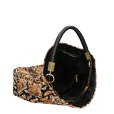 Arya Borsa a spalla da donna Vera pelle 05474-PITONE CUOIIO 007 Gave Lux