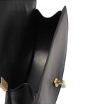 Borsa a mano da donna 100% PVC FLAT ZOE-BLACK + OFF GOLD Marc Ellis