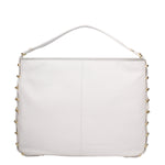 Erisia Chic Borsa a spalla da donna Vera pelle B17223-BIANCO Braccialini