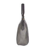 Vladimira Borsa a spalla da donna Vera pelle 06675-D27 CENERE + D28 NERO Gave Lux