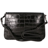 Valoria Borsa a spalla da donna Vera pelle 05414-B28 NERO Gave Lux