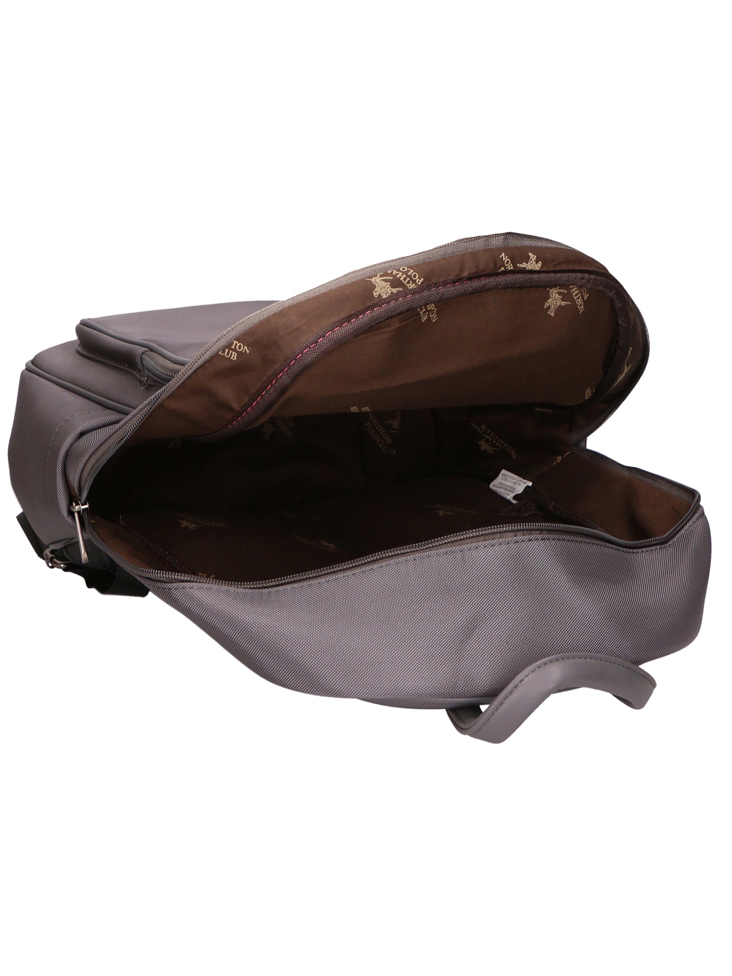 Zaino uomo in pelle PU vegana Casual PCL3113-GREY Northampton Polo Club