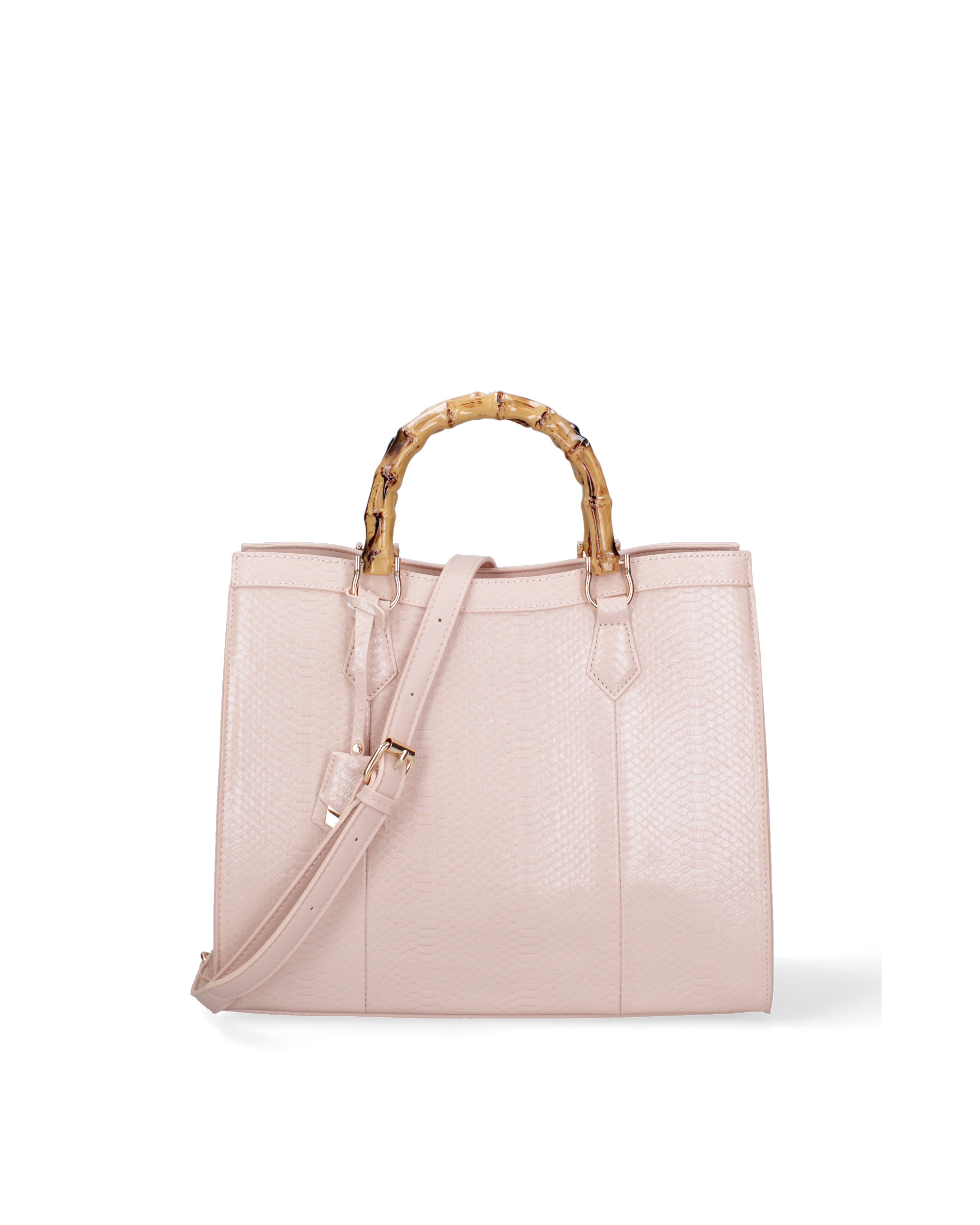 Borsa a spalla da donna Ecopelle vegana DC3333-3-NUDE Diana&co