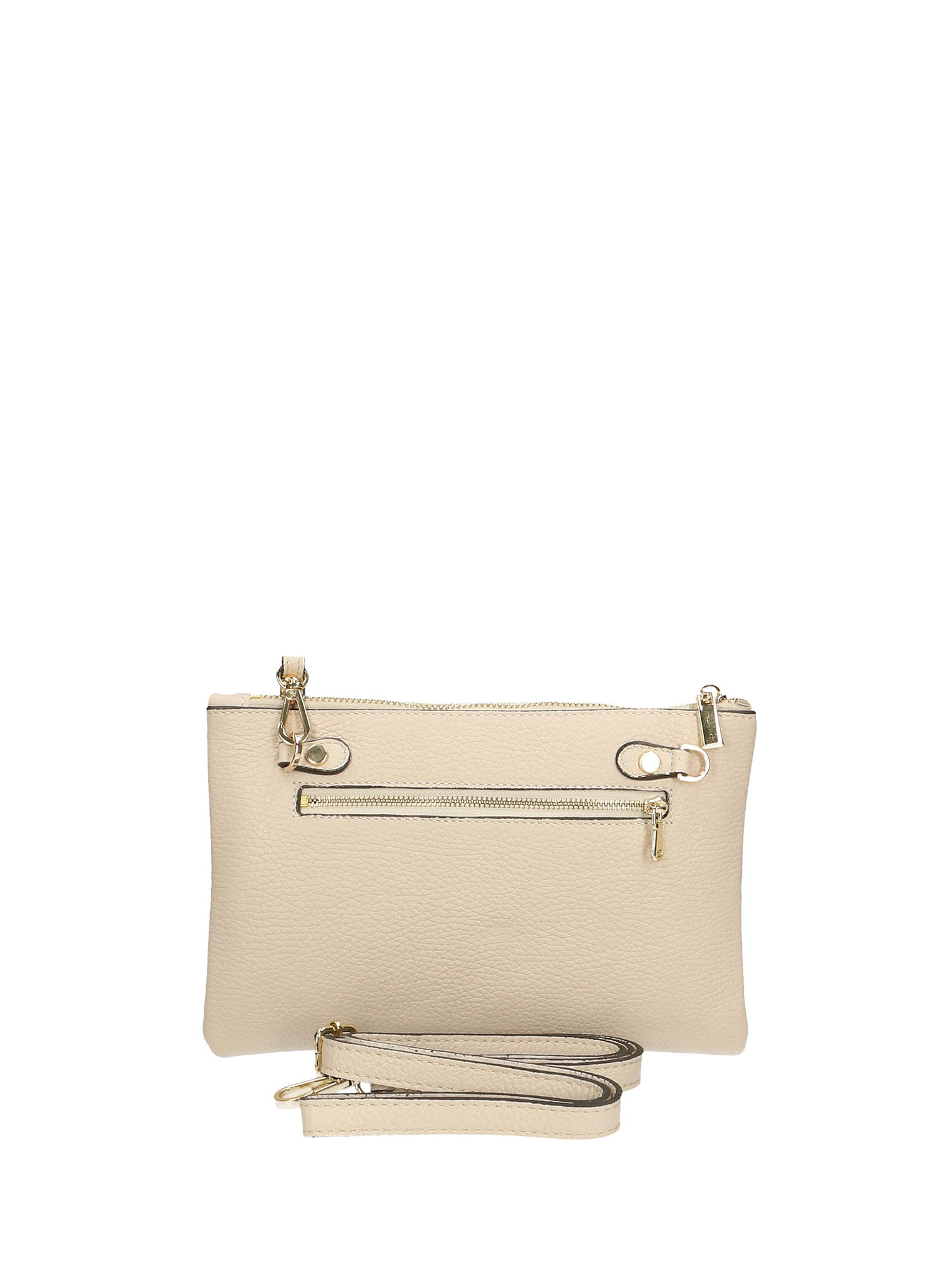 Embera 194834-BEIGE Pochette da donna in vera pelle Gave Lux